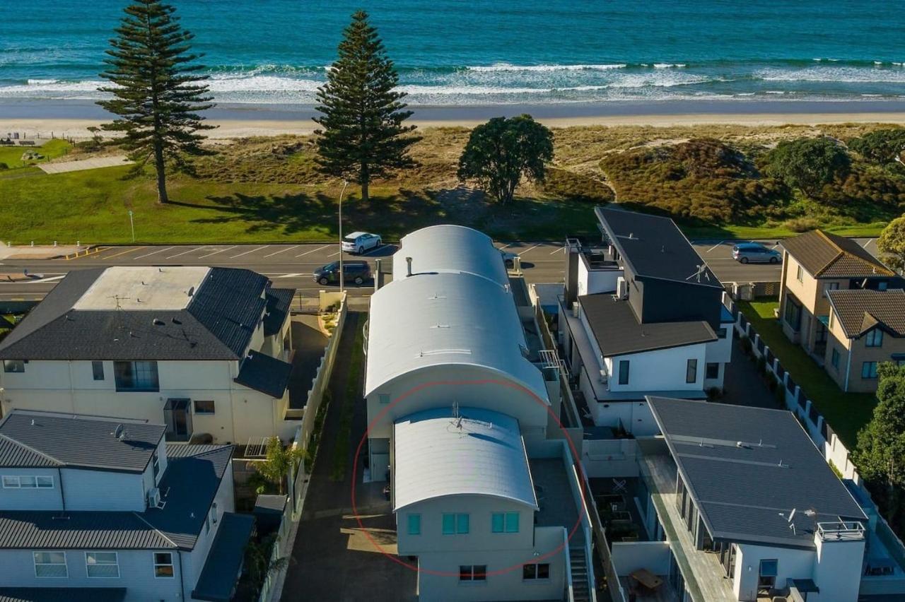 Modern Marine Parade Apartment Mount Maunganui Exteriér fotografie